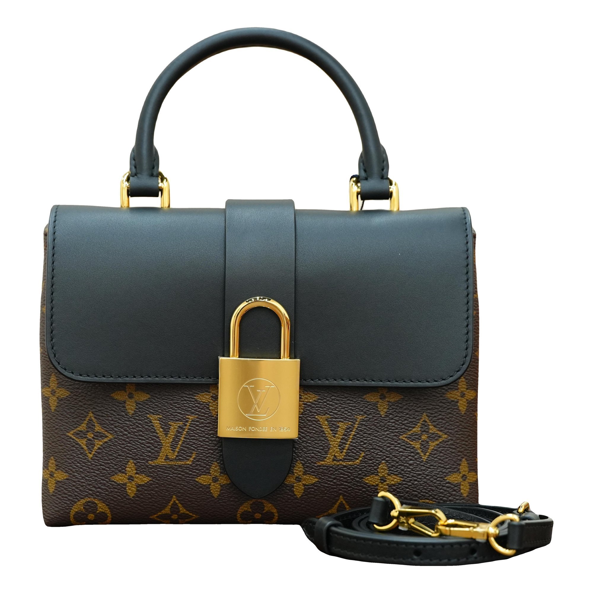 Locky BB leather handbag