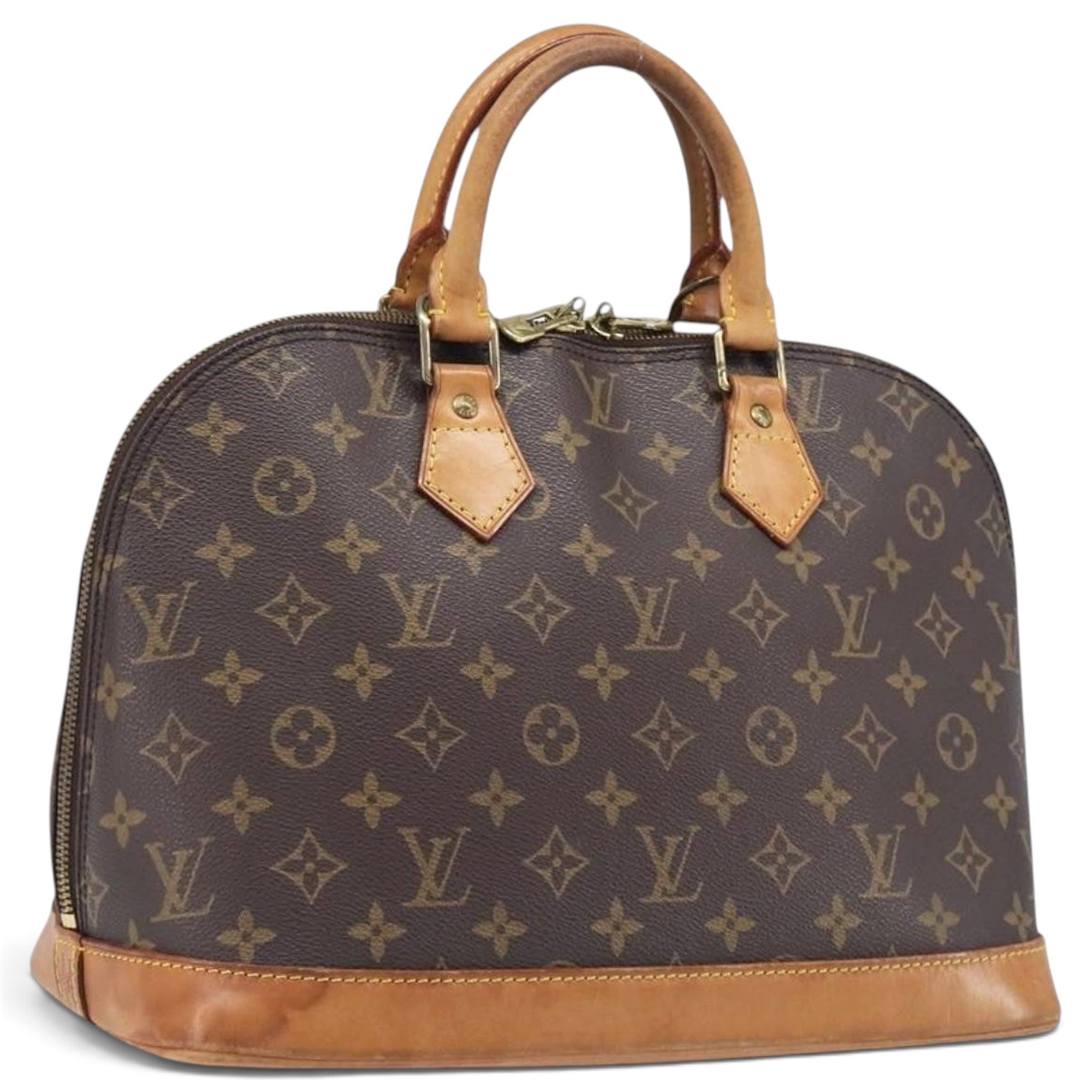 Alma leather handbag