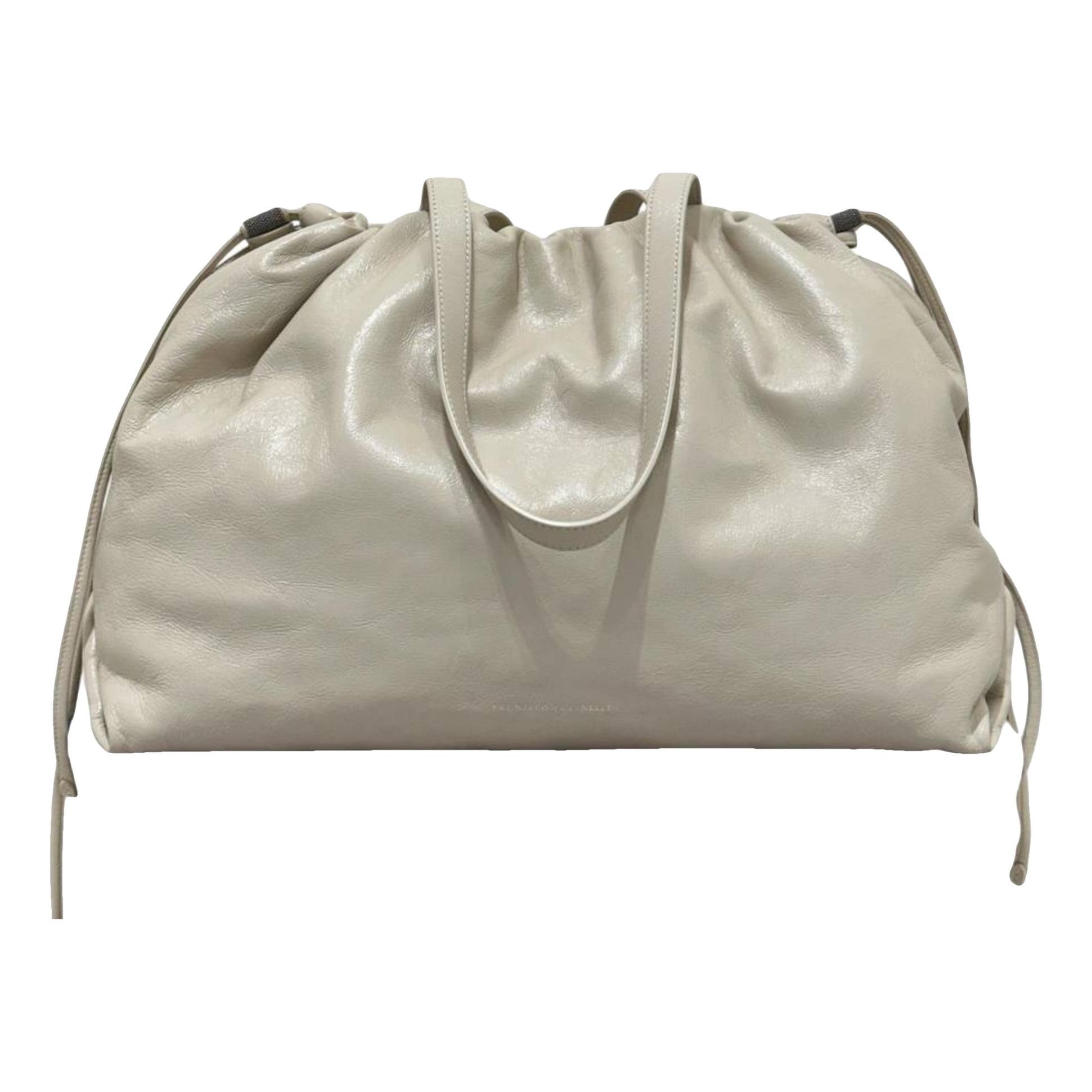 Leather handbag