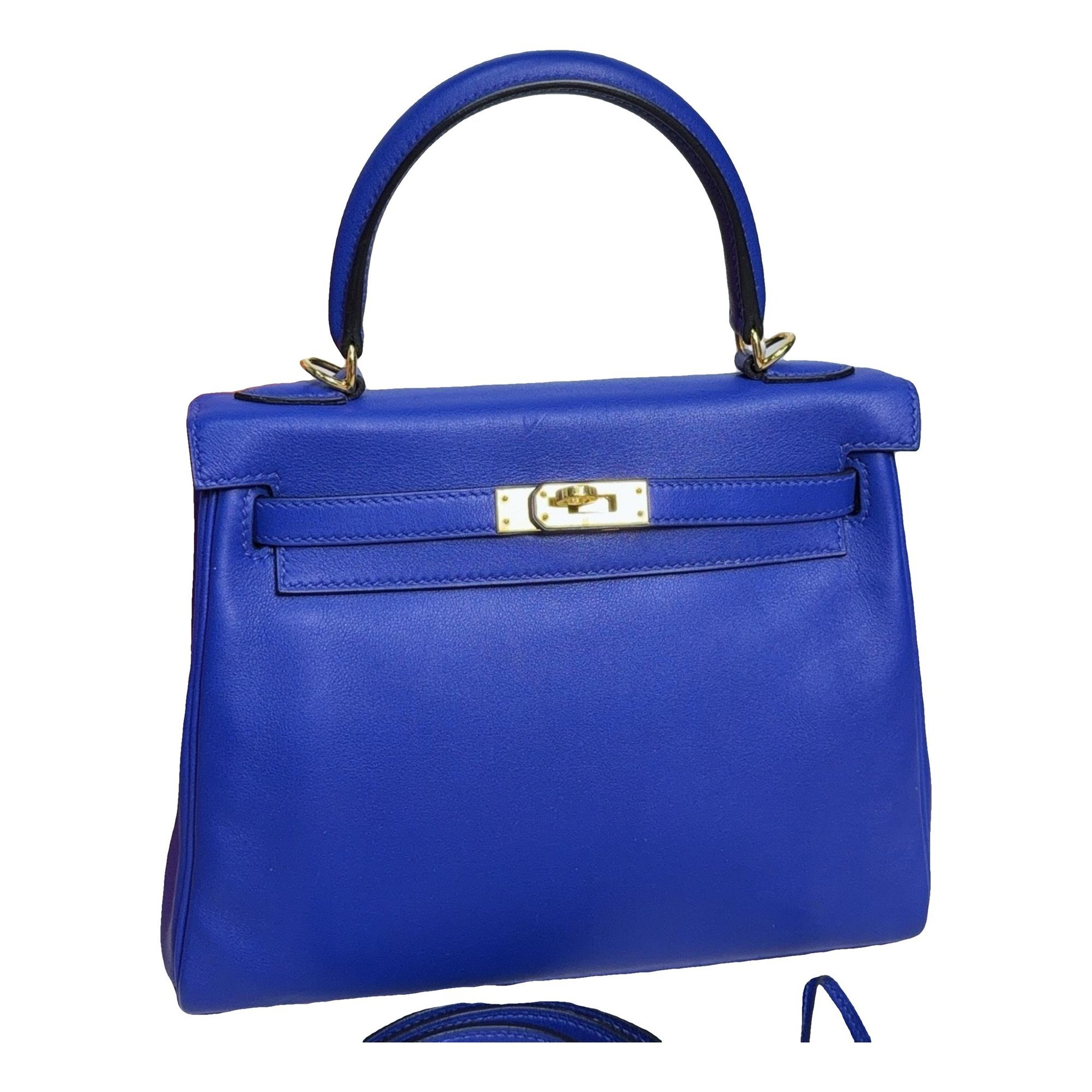 Kelly 25 leather handbag