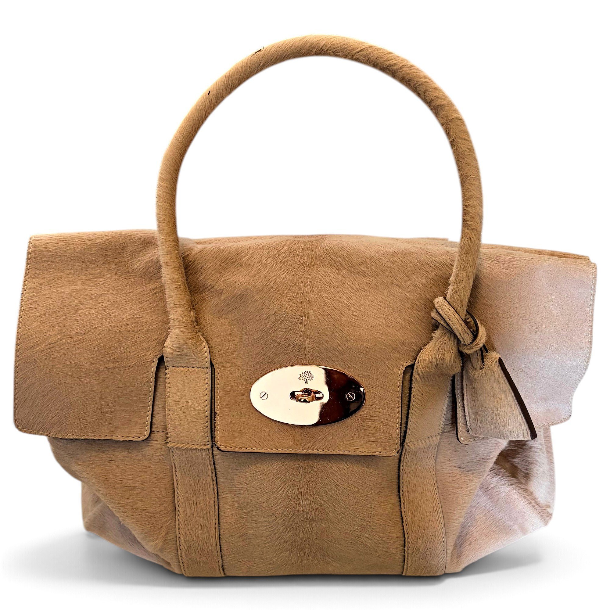 Mulberry Bayswater pony-style calfskin handbag