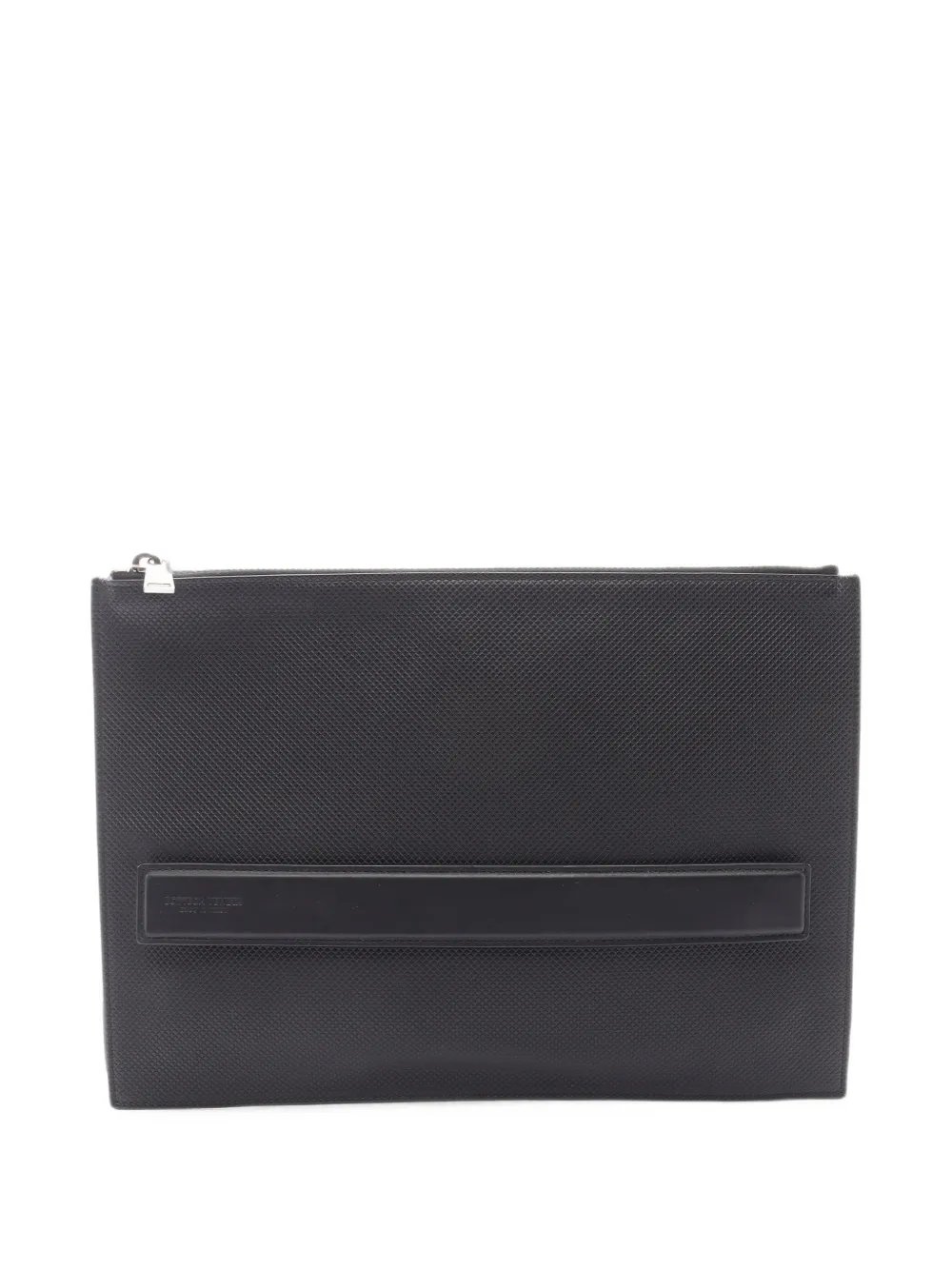 2000s debossed clutch bag