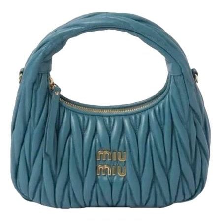Miu Wander leather handbag