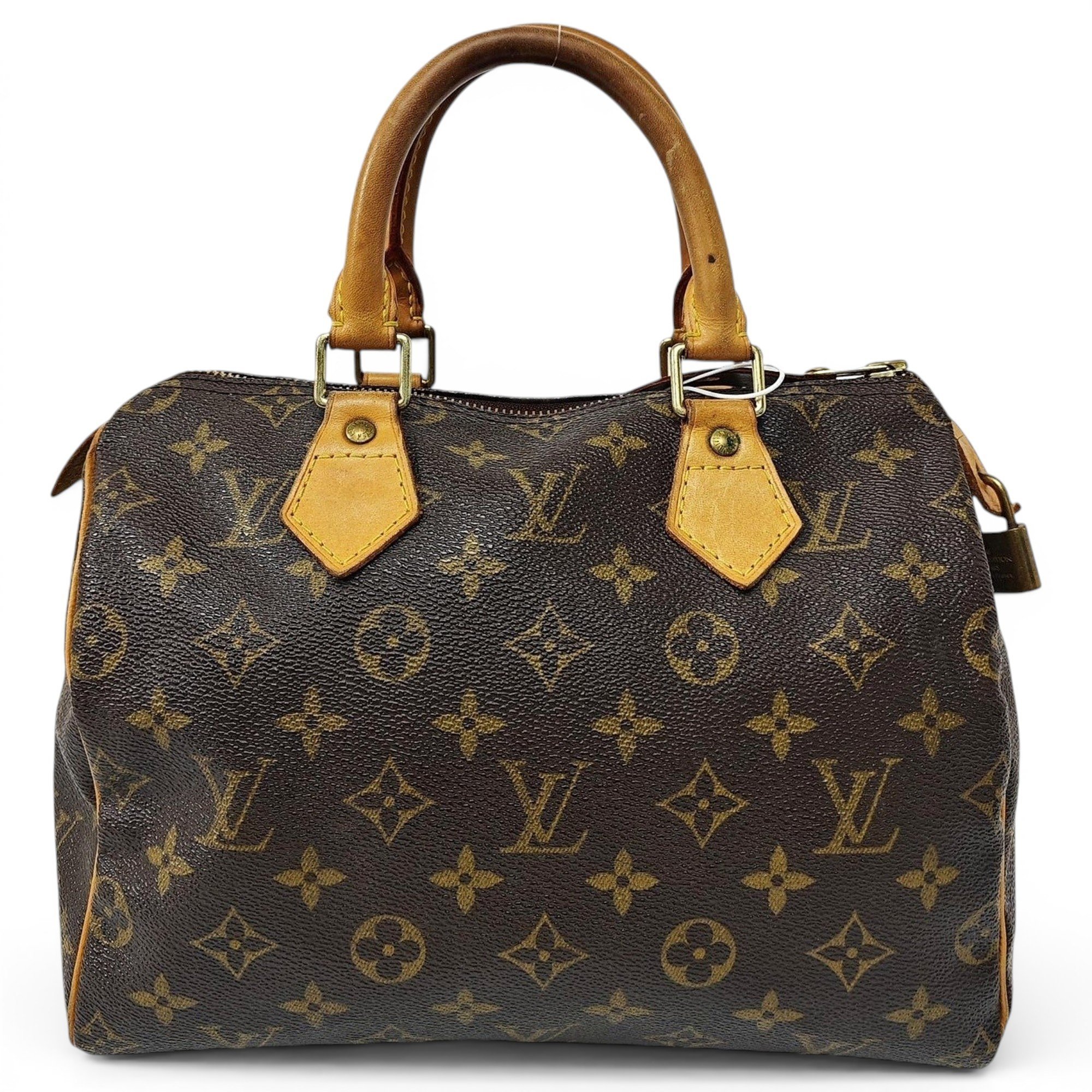 Nano Speedy / Mini HL leather handbag