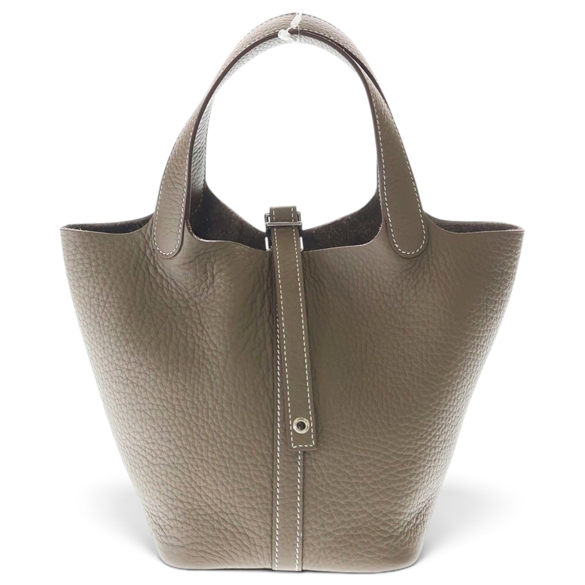 Picotin leather handbag