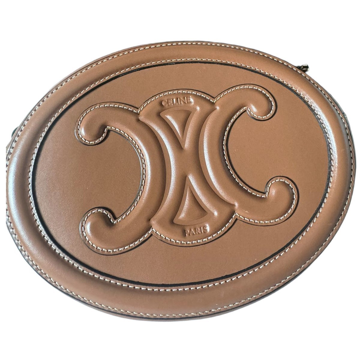Triomphe leather tote