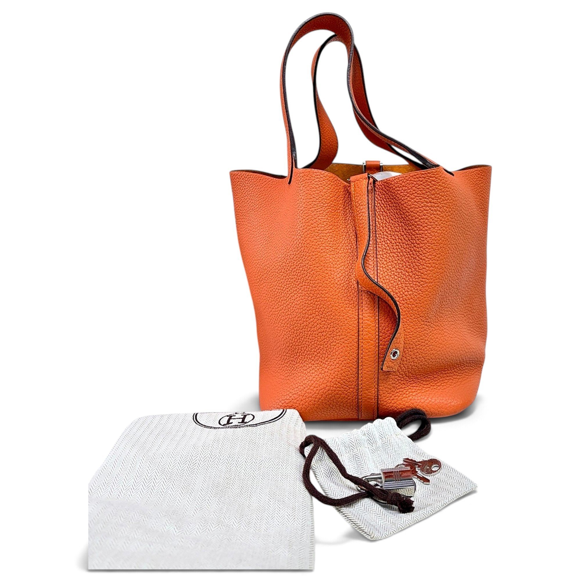 Picotin leather bag