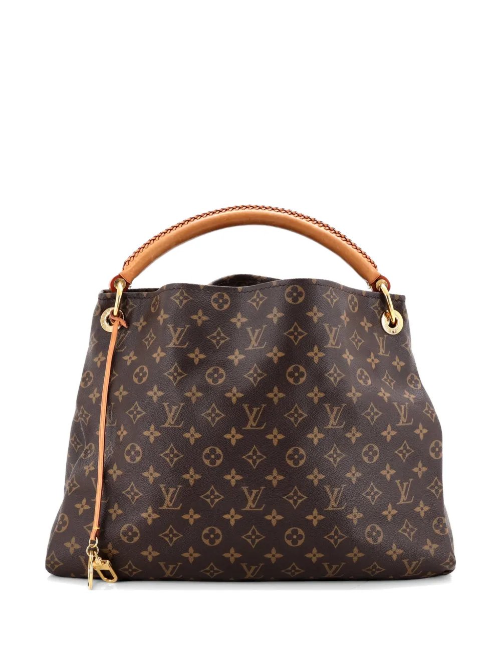 Artsy Handbag Monogram Canvas MM hobo bag