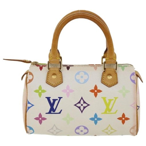 Speedy leather handbag