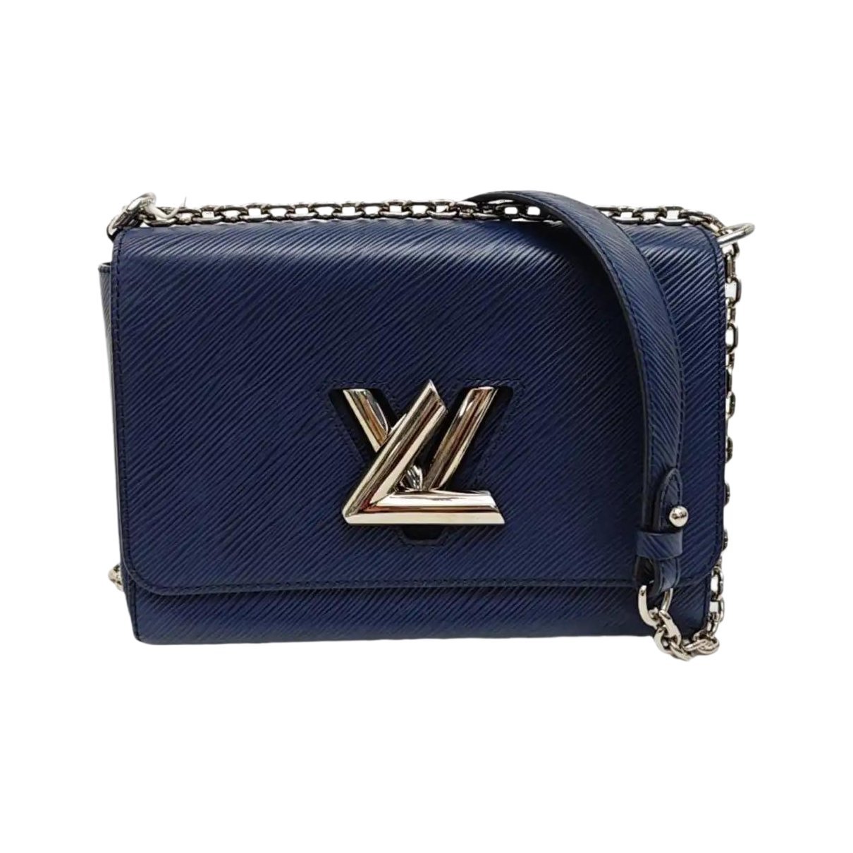 Twist leather crossbody bag
