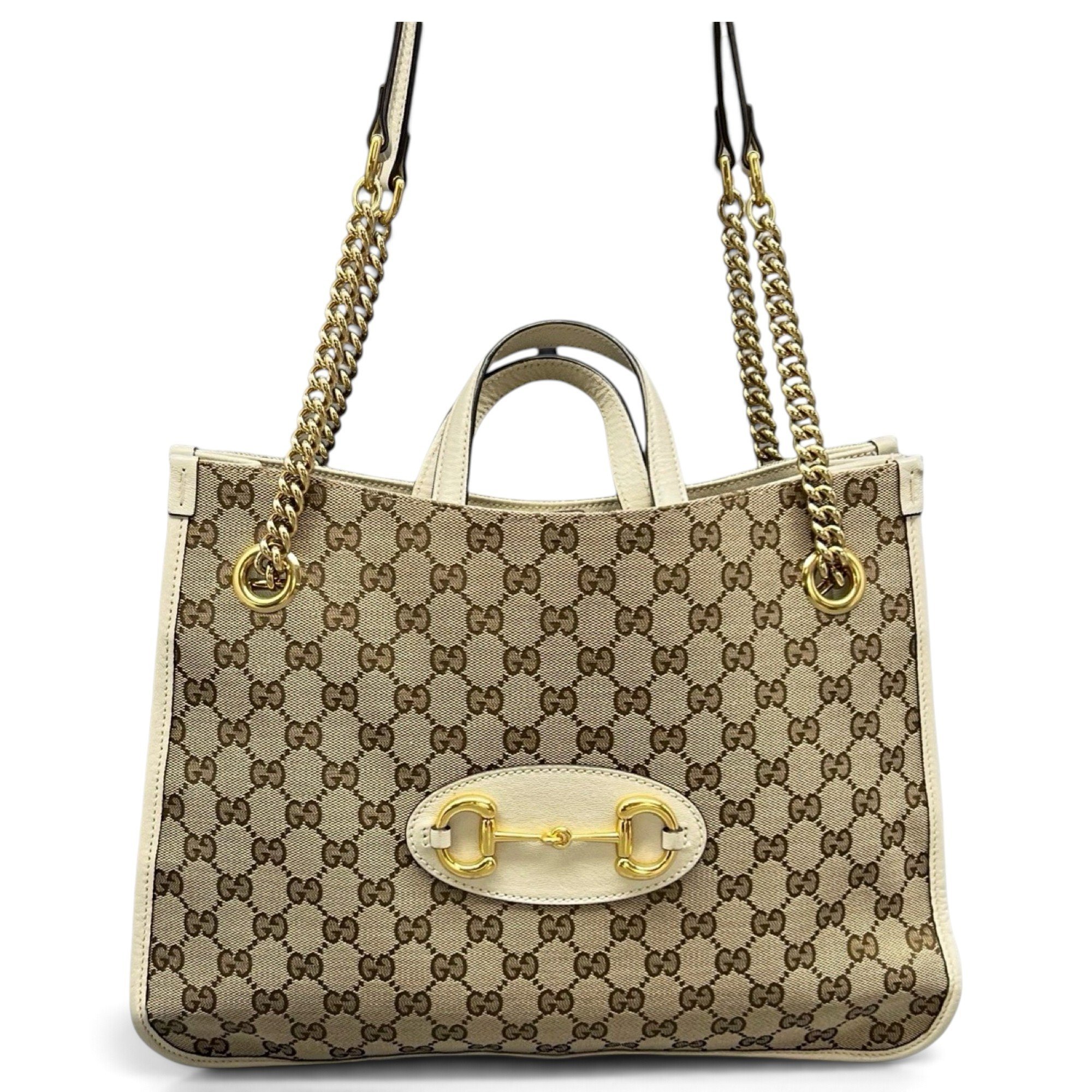 Ophidia leather tote
