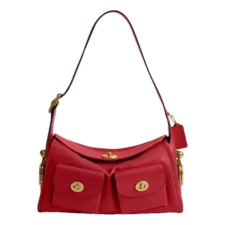 Leather handbag