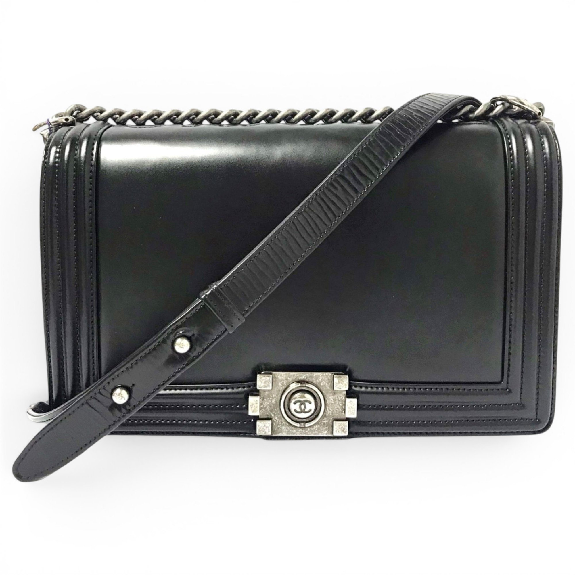 Boy leather handbag