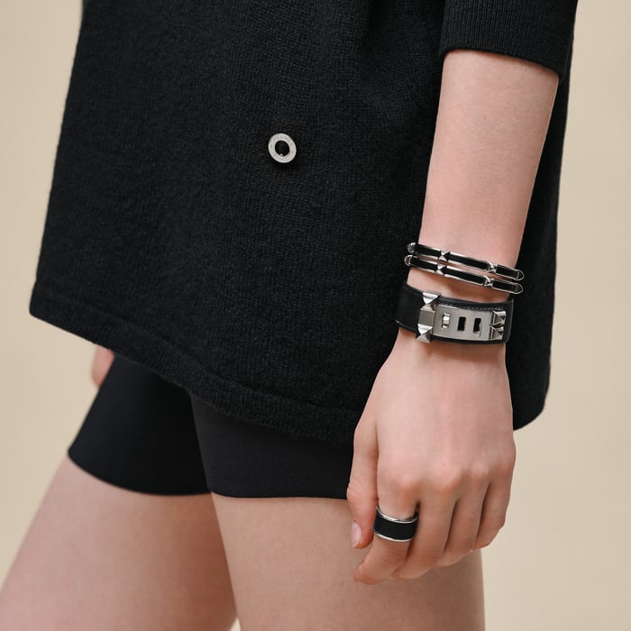 Noir Cashmere Long-sleeve Sweater
