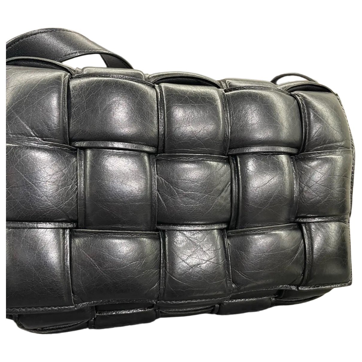 Cassette Padded leather crossbody bag