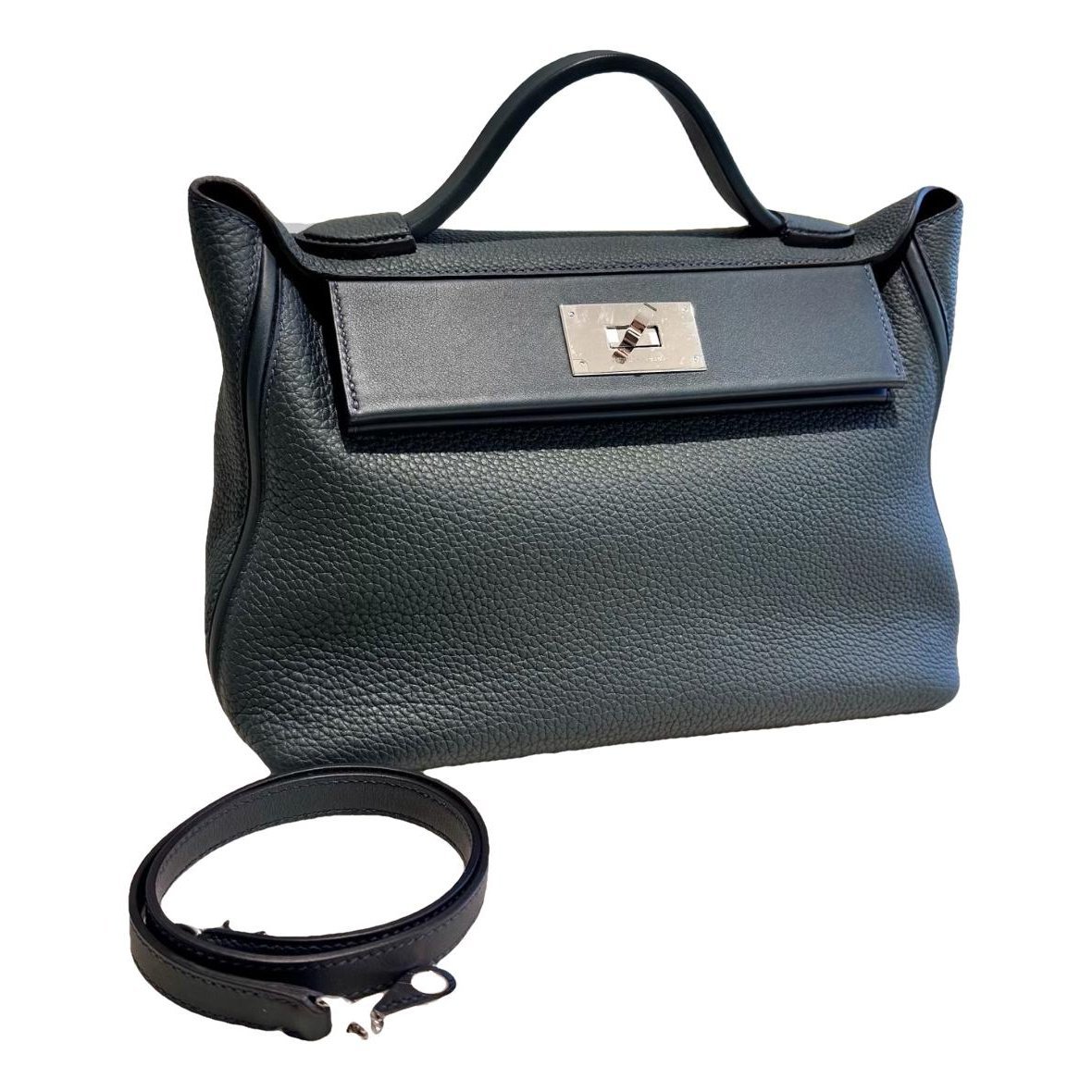 24/24 leather handbag