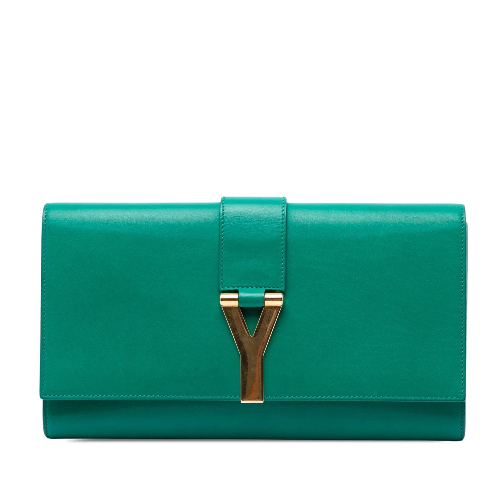 Chyc leather clutch bag