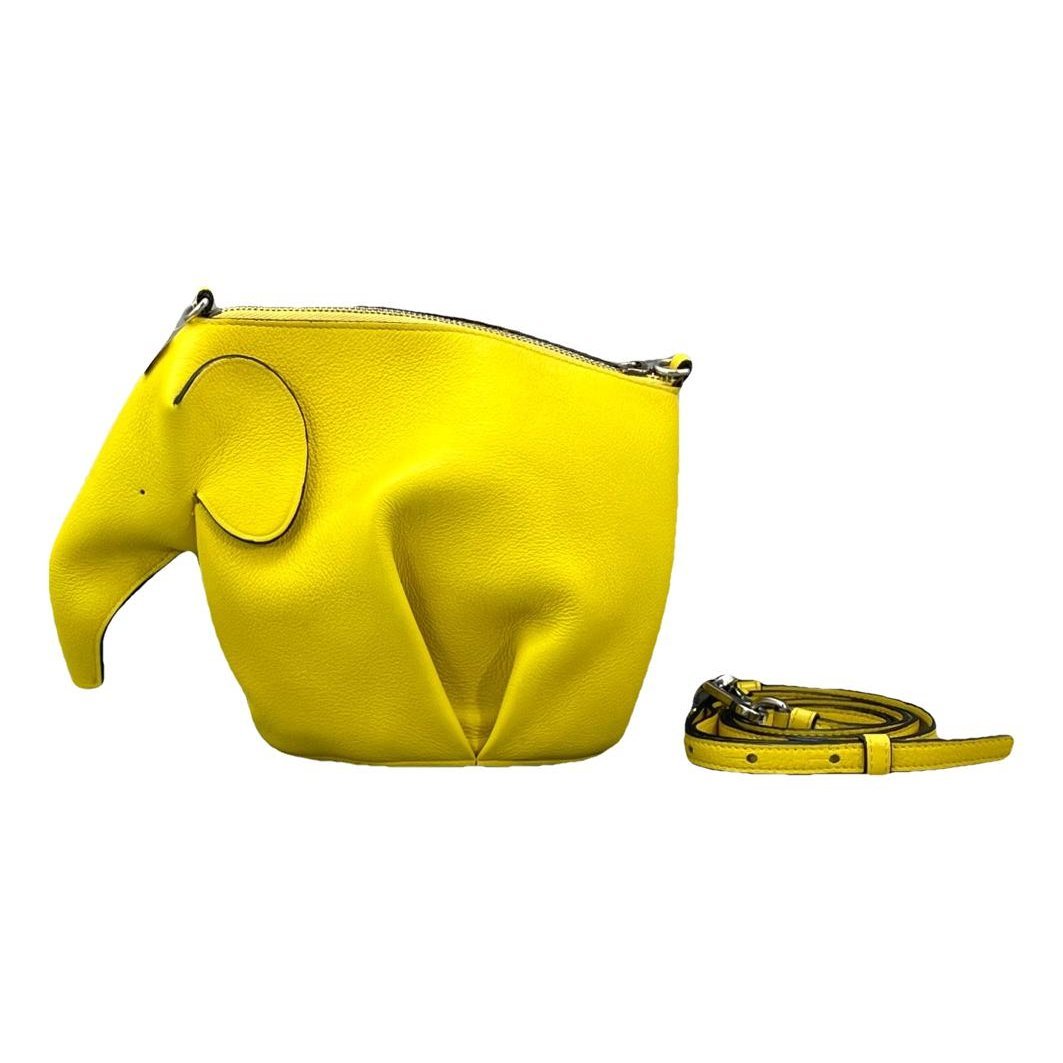 Animals leather handbag