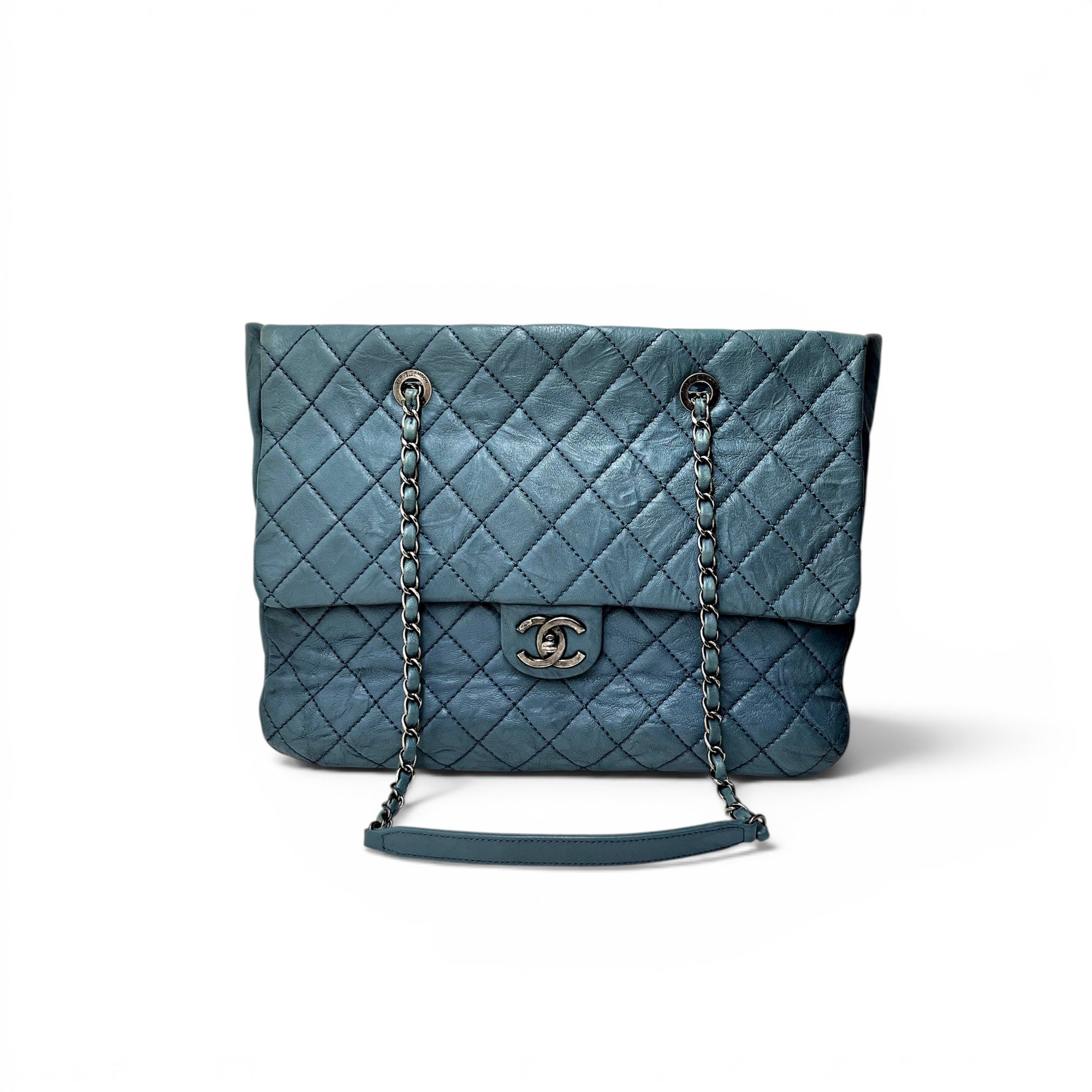 Classic CC Shopping leather tote