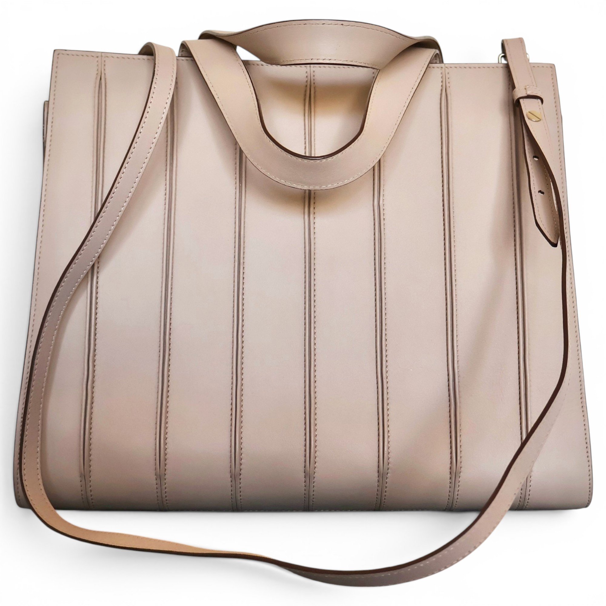 Max Mara Whitney leather tote