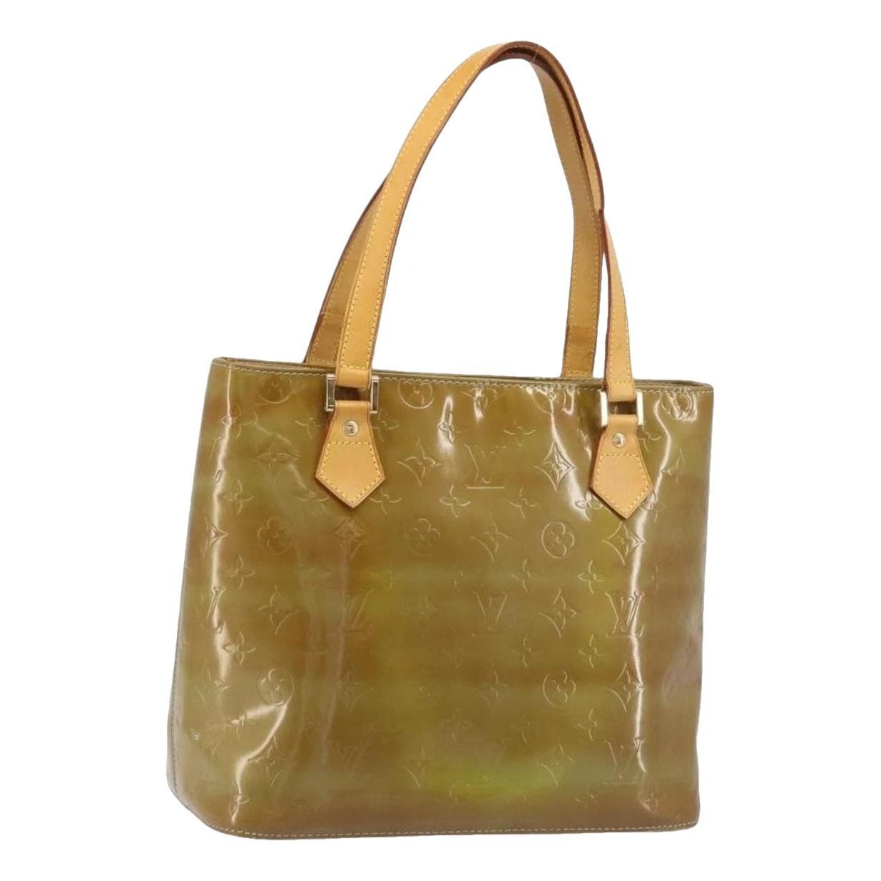 Patent leather handbag