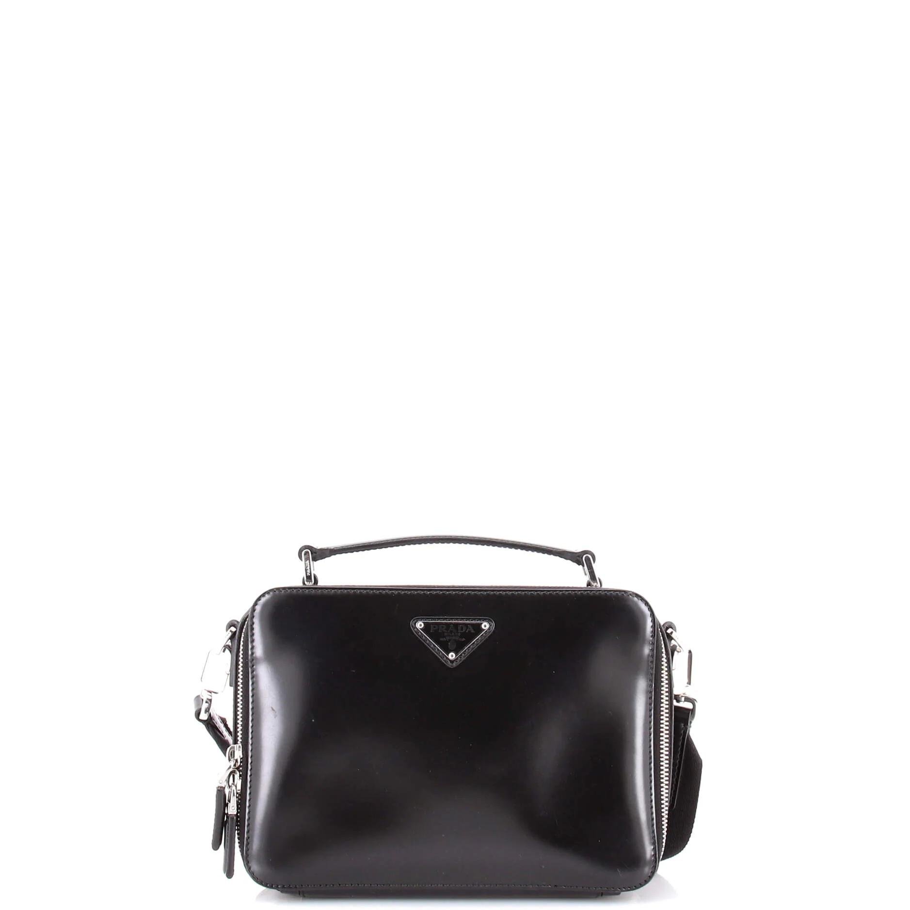 Patent leather crossbody bag