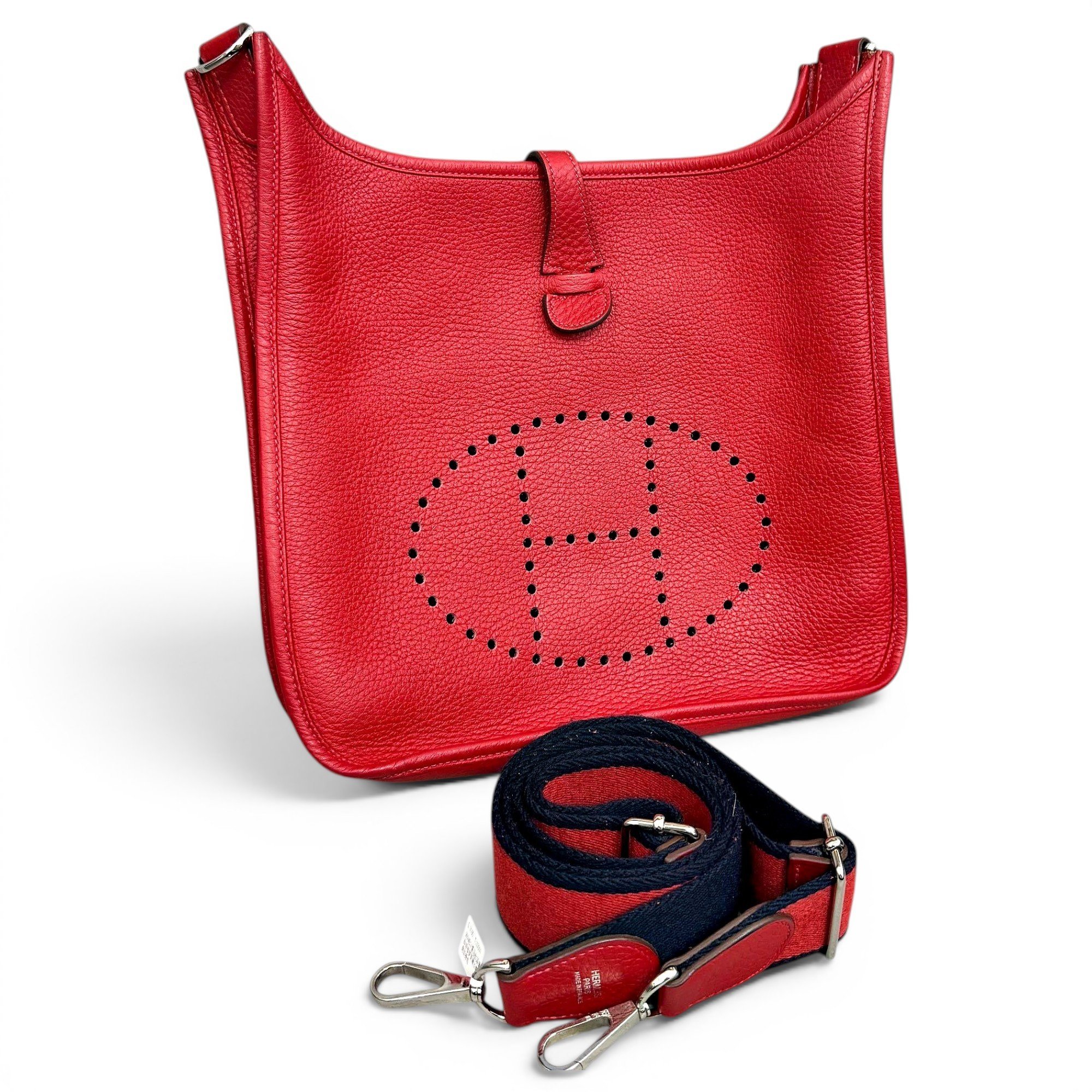 Evelyne leather handbag