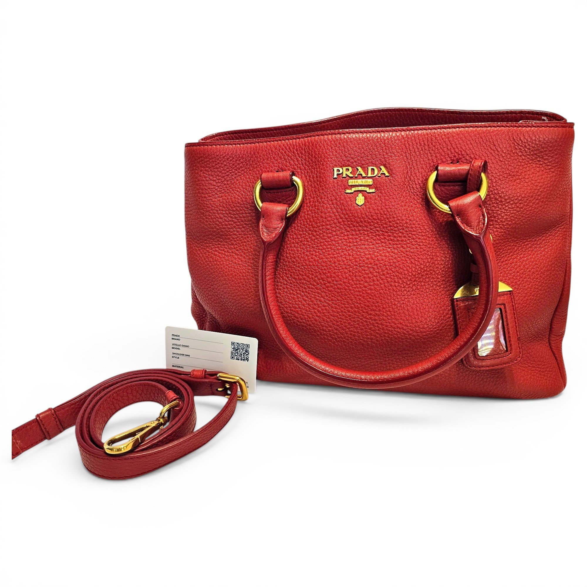 Leather handbag