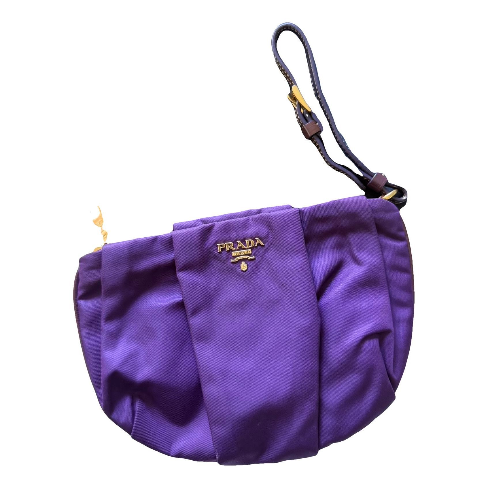 Silk clutch bag