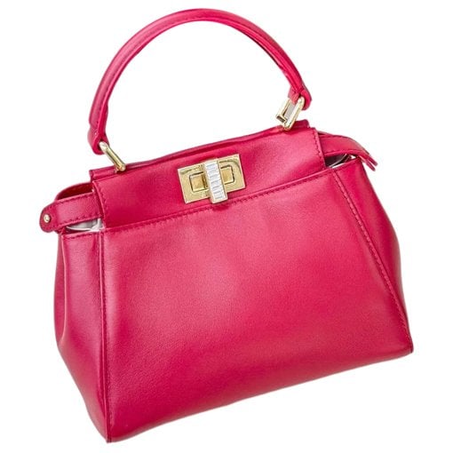 Peekaboo leather mini bag