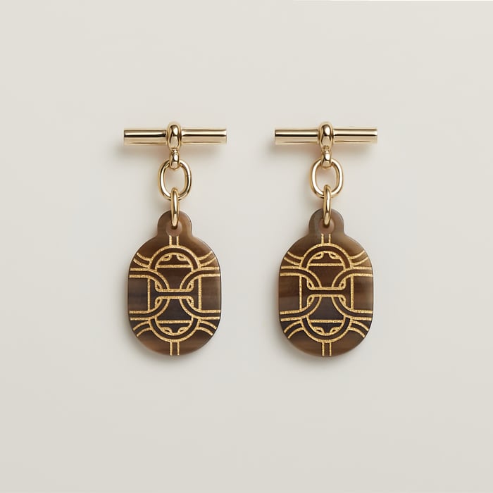 Doré Chaine d'Ancre Earrings, Small Model