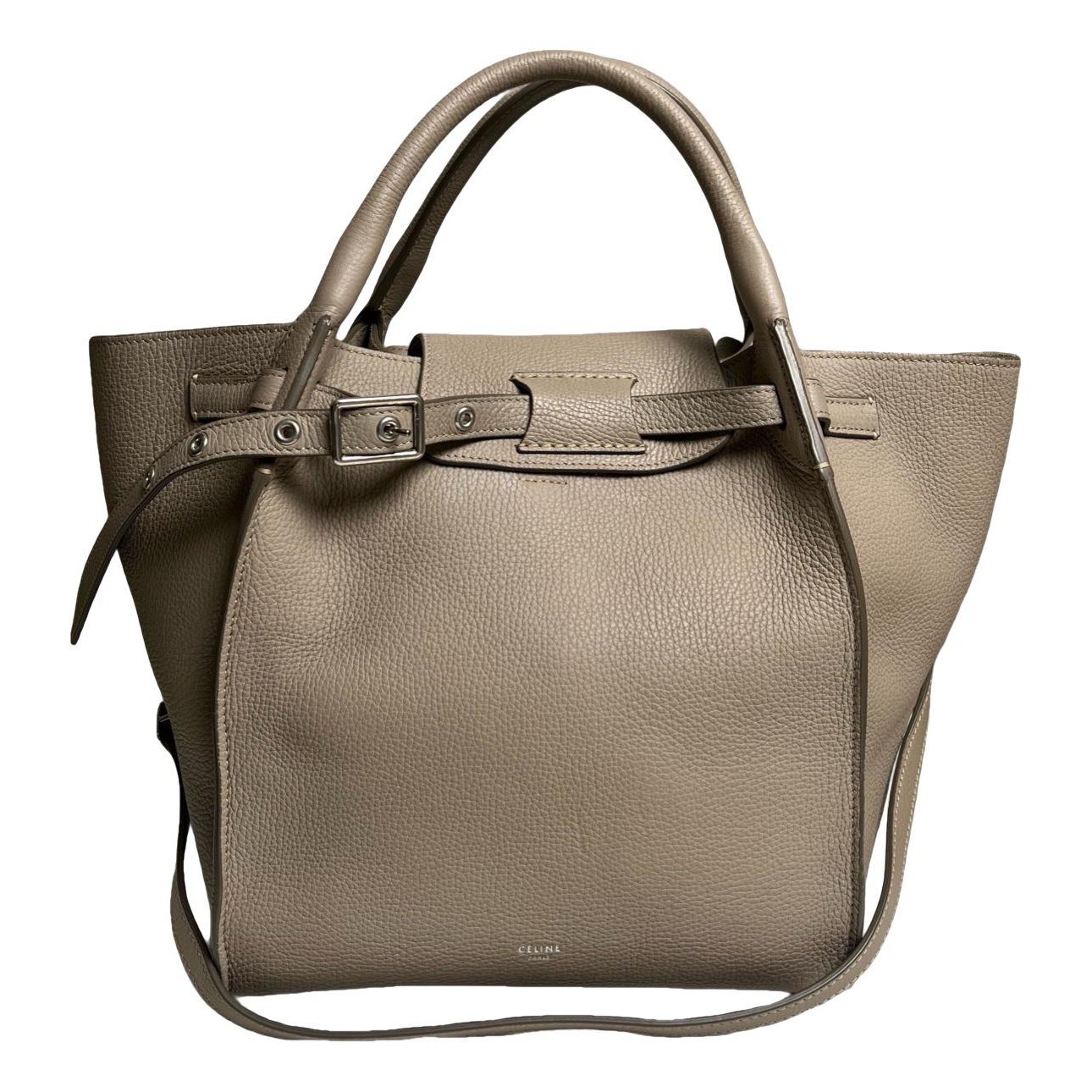 Big Bag leather handbag
