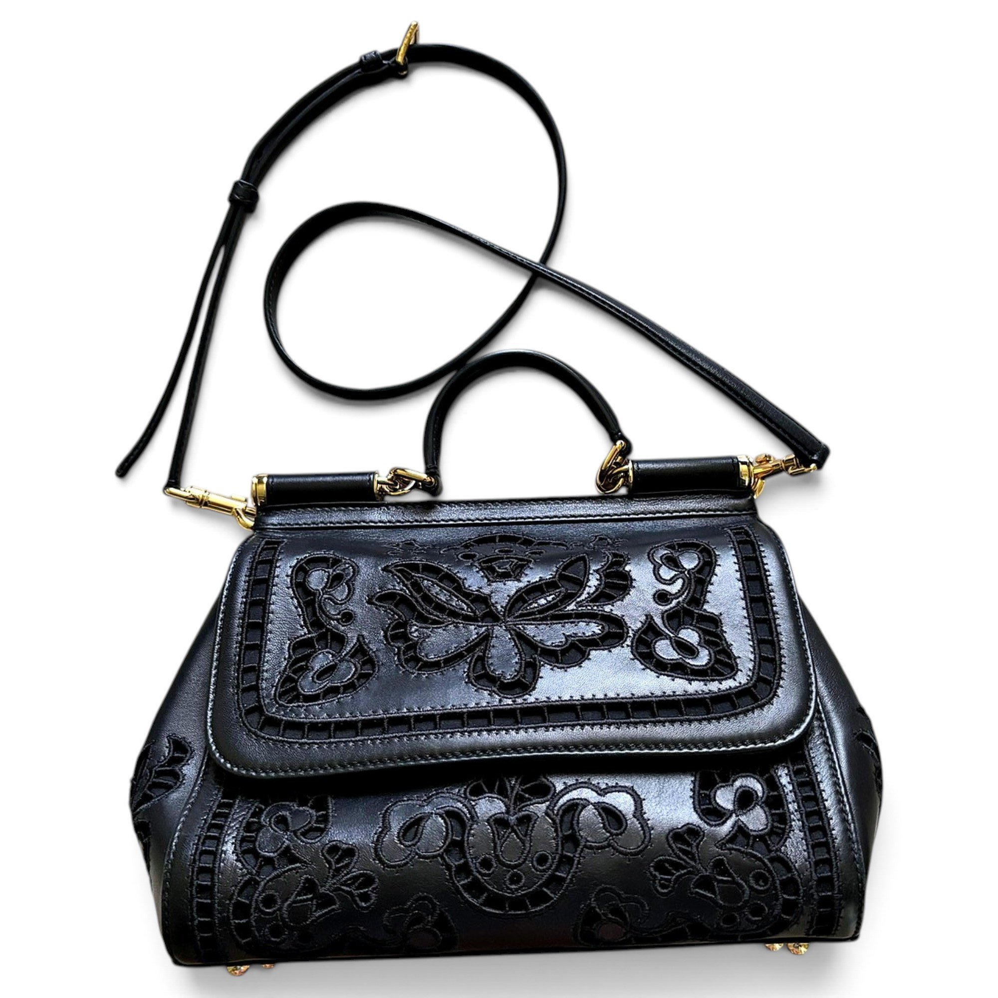 Sicily leather crossbody bag