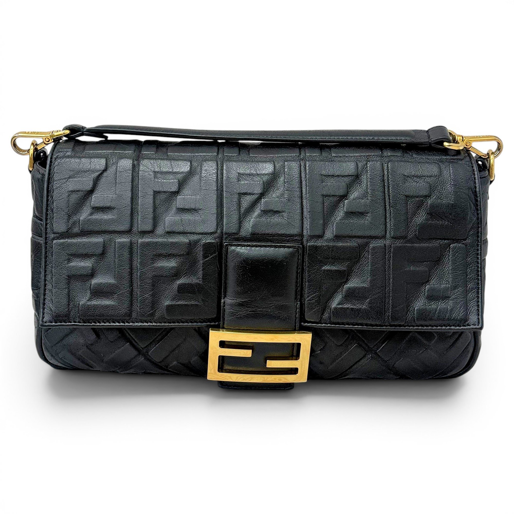 Fendi Baguette leather handbag