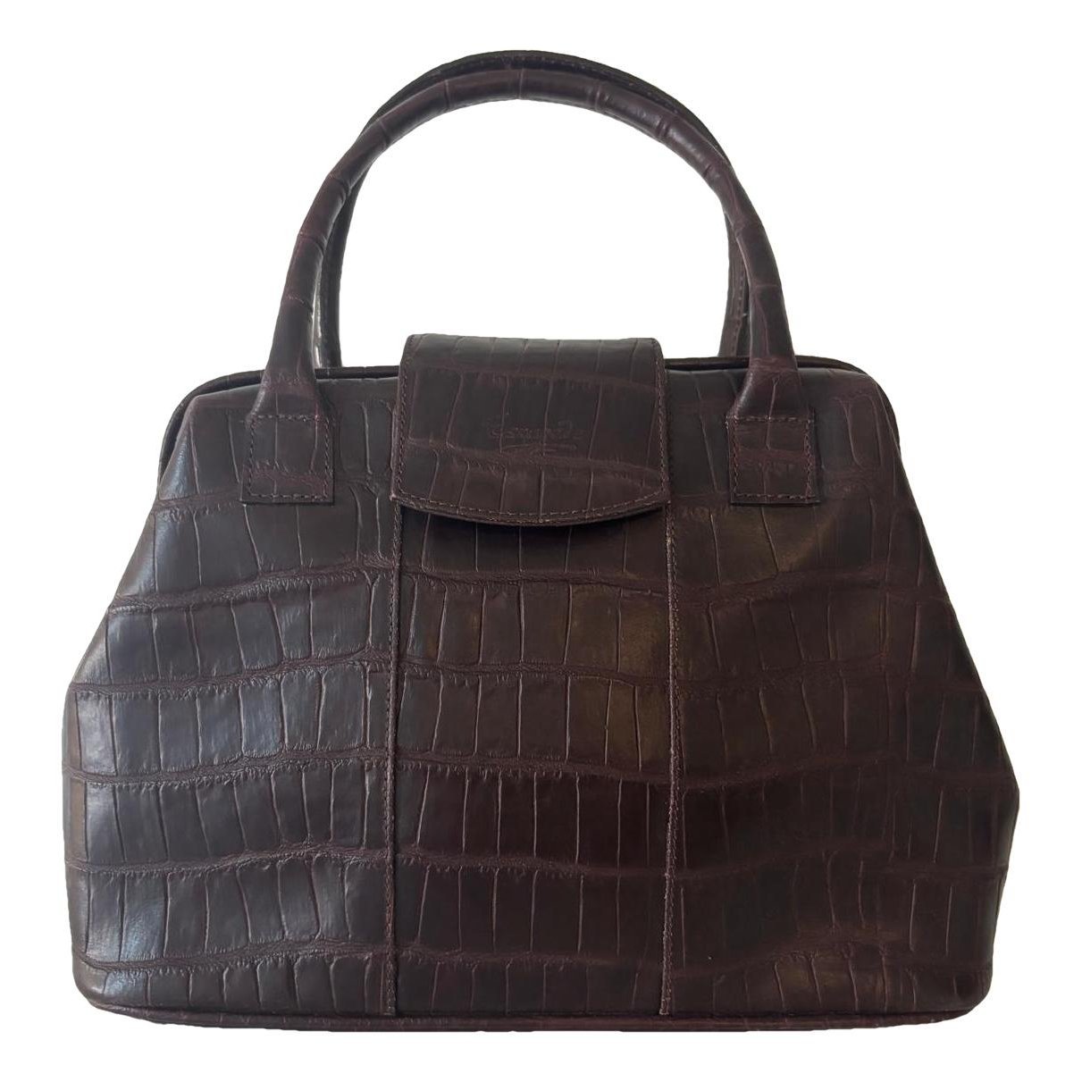 Leather handbag