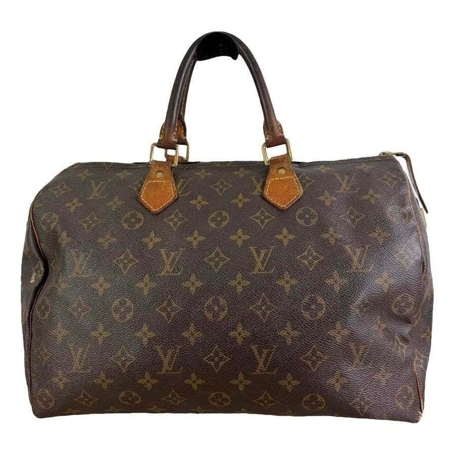 Speedy leather handbag