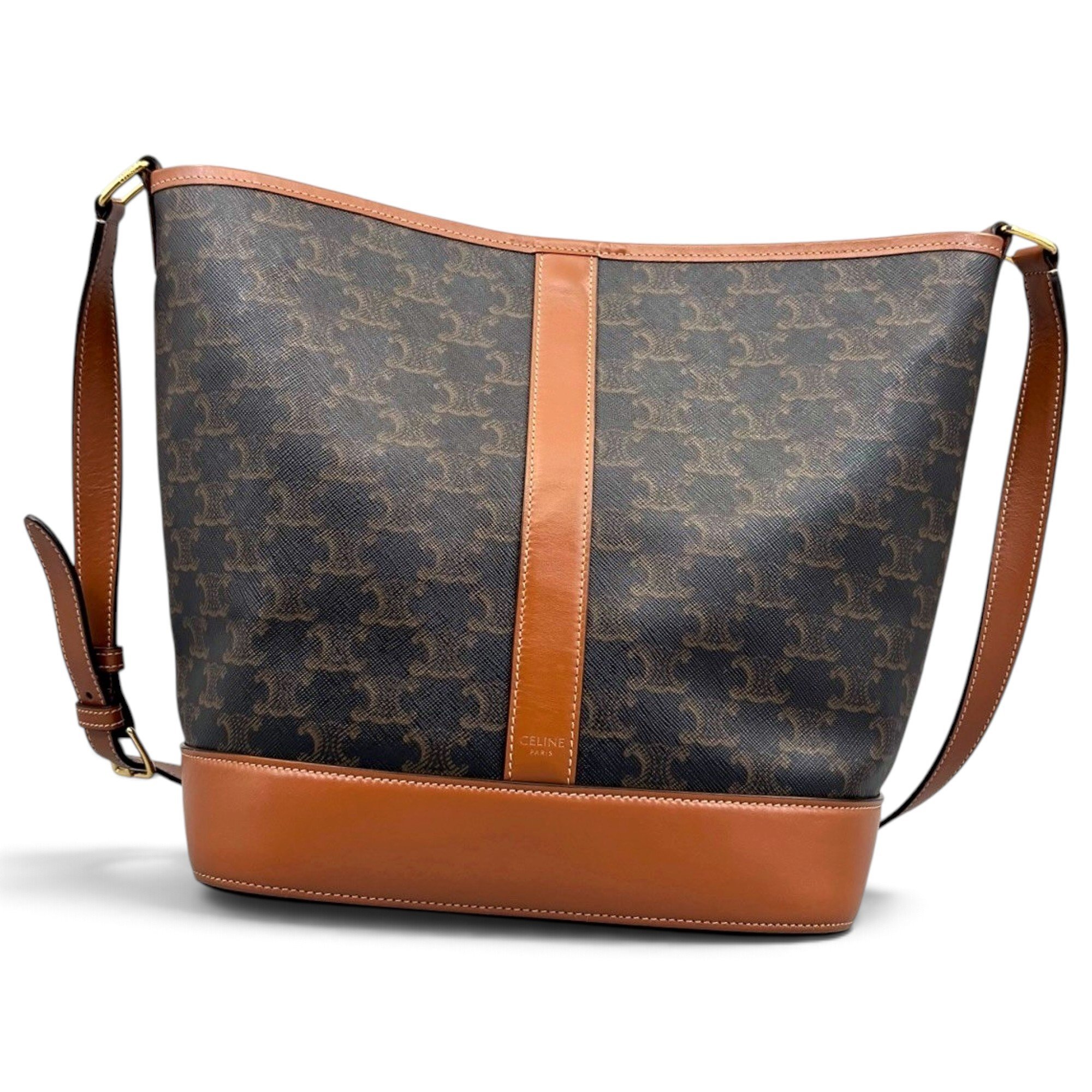 SAC SEAU leather handbag