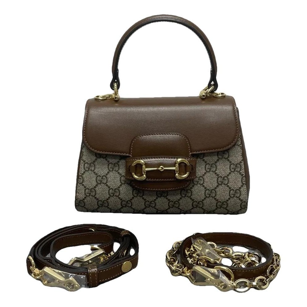 Handle Horsebit 1955 leather handbag