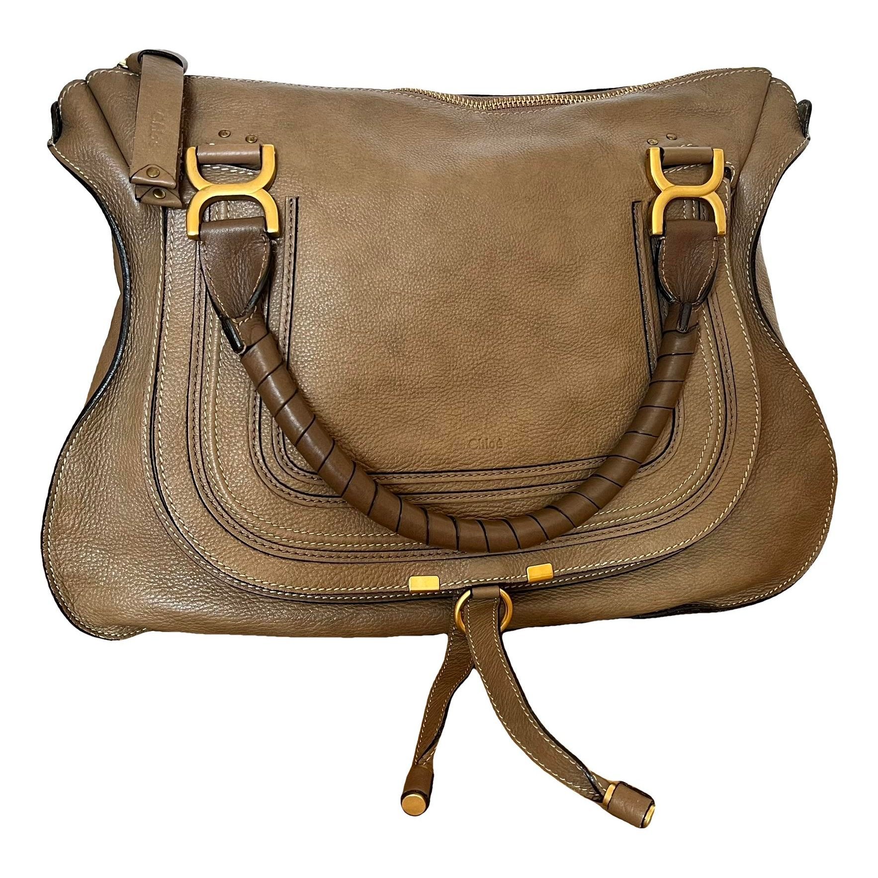 Marcie leather handbag