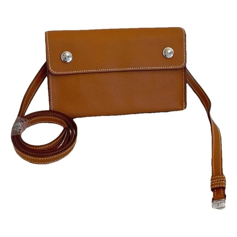 Leather crossbody bag