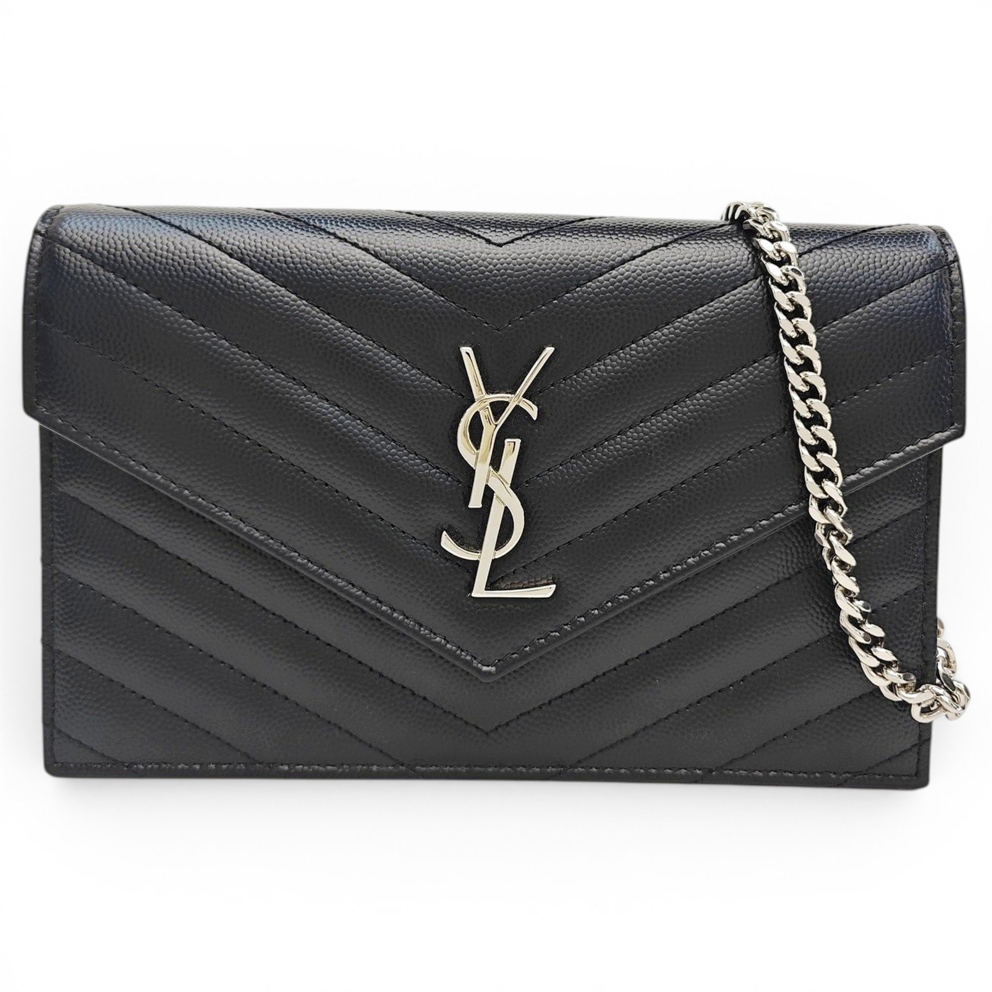 Baby monogramme leather handbag