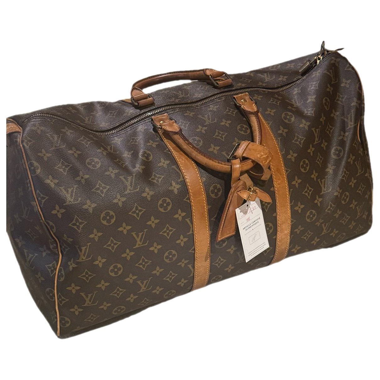 Keepall leather 48h bag