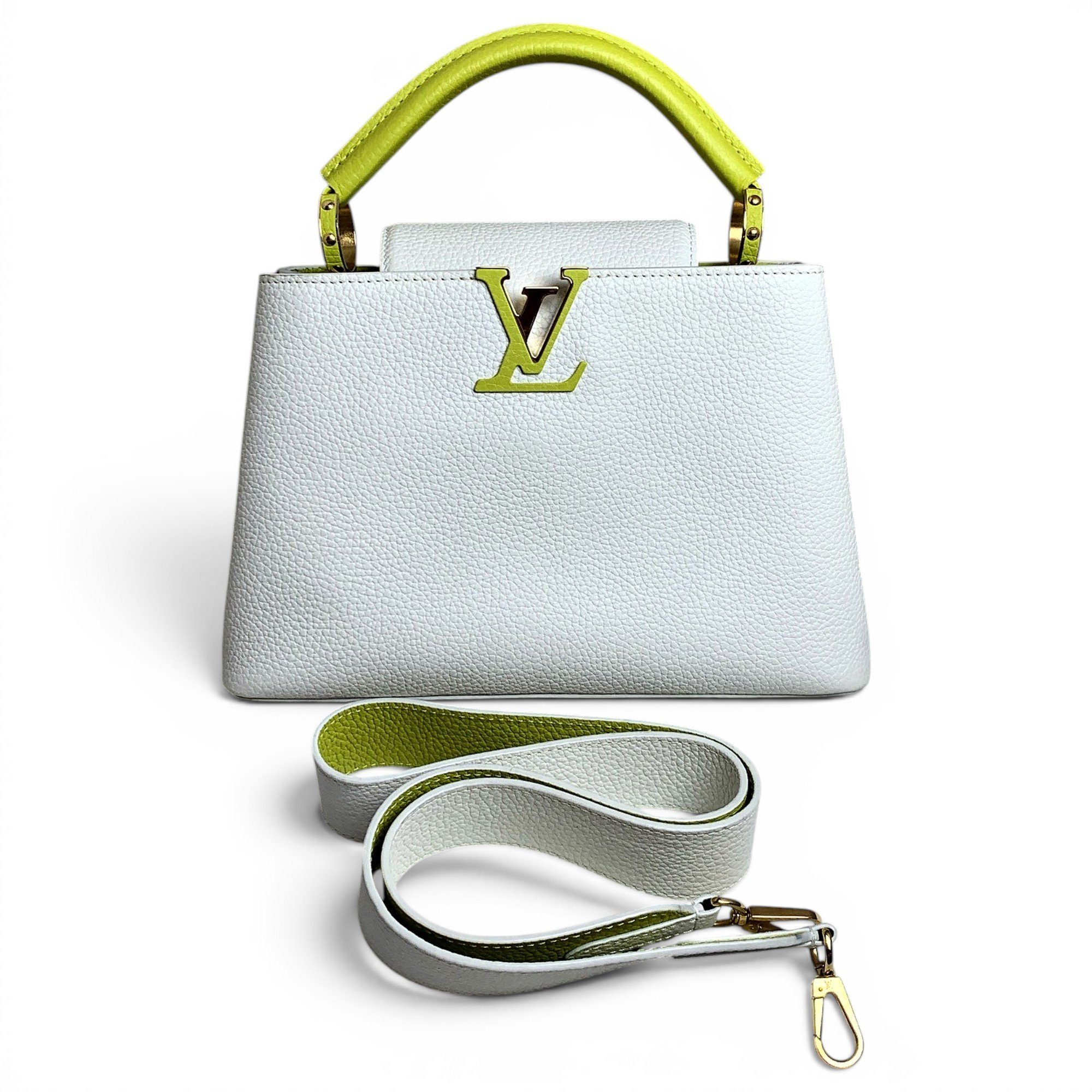Capucines leather handbag