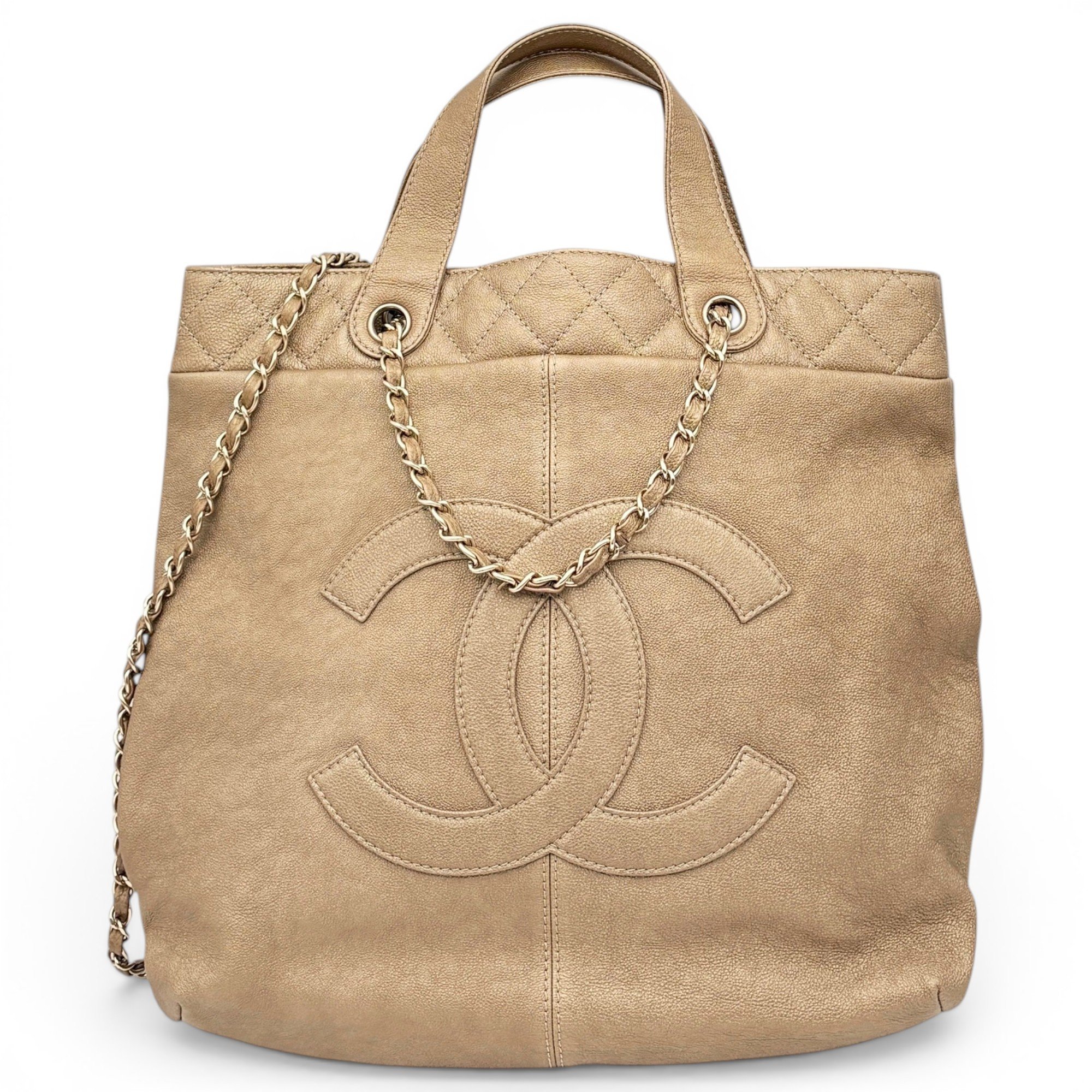 Pony-style calfskin tote