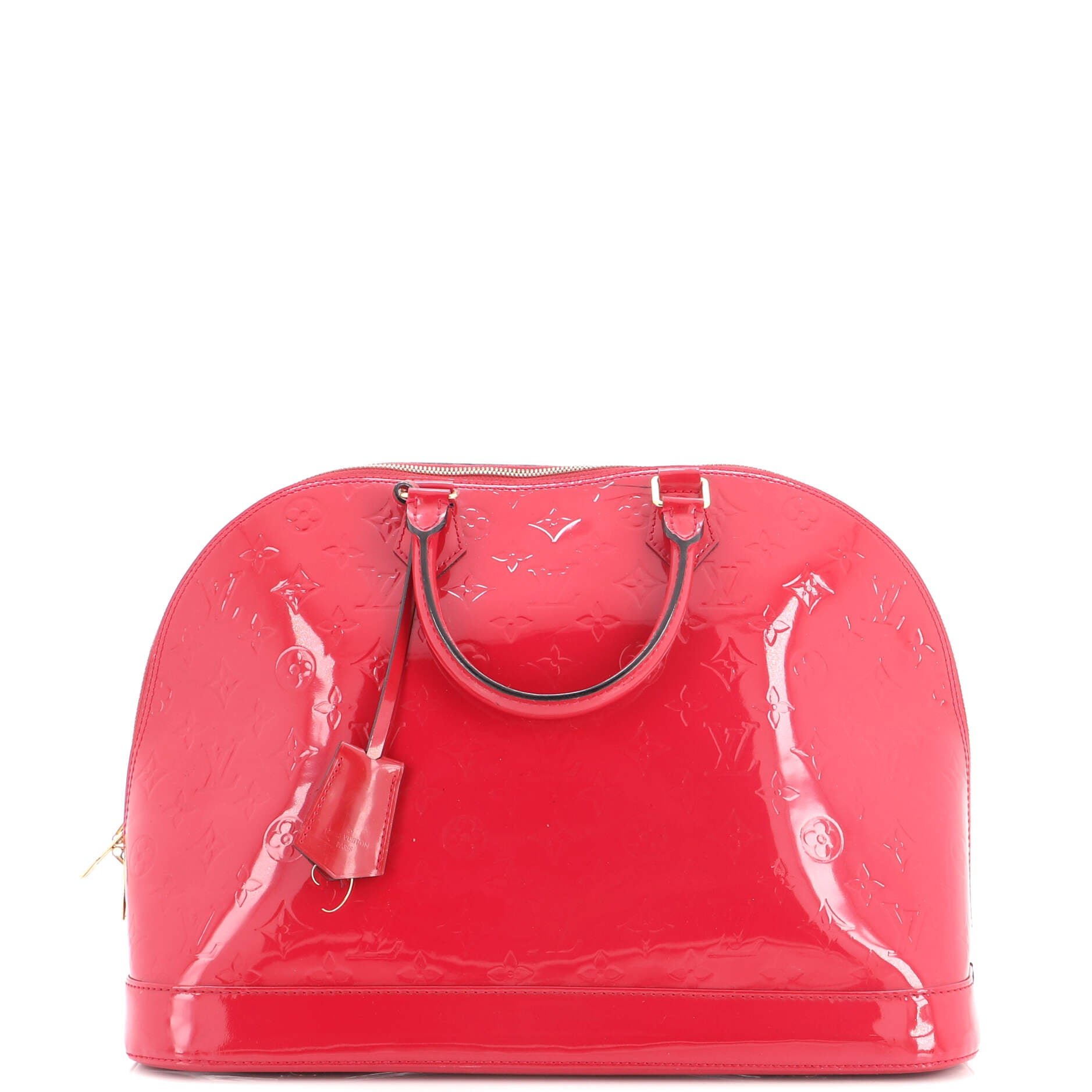 Alma Handbag Monogram Vernis GM