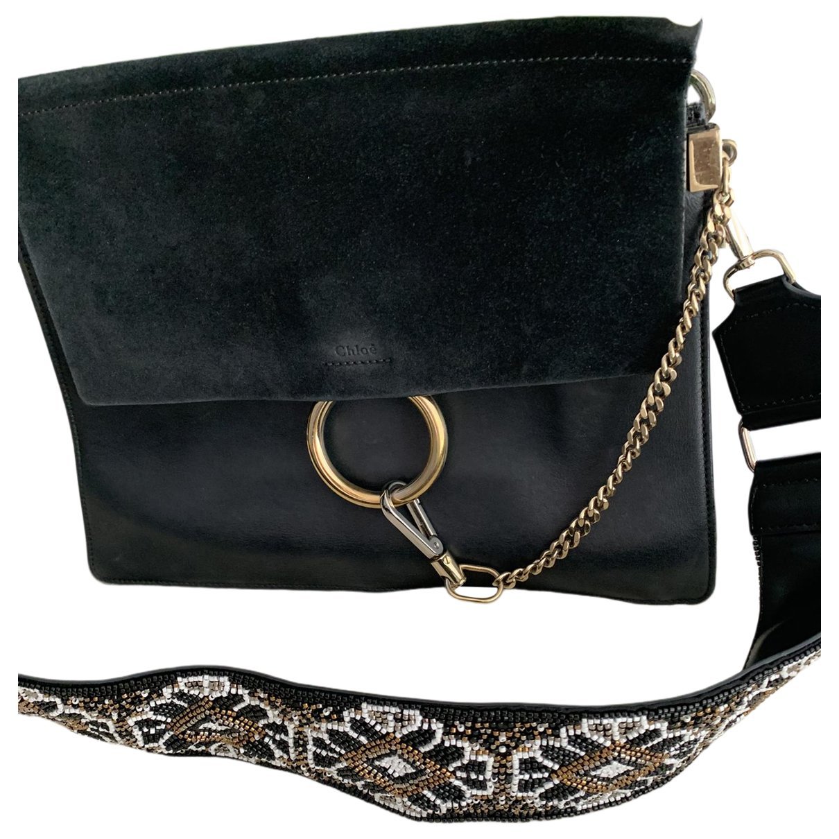 Faye leather handbag