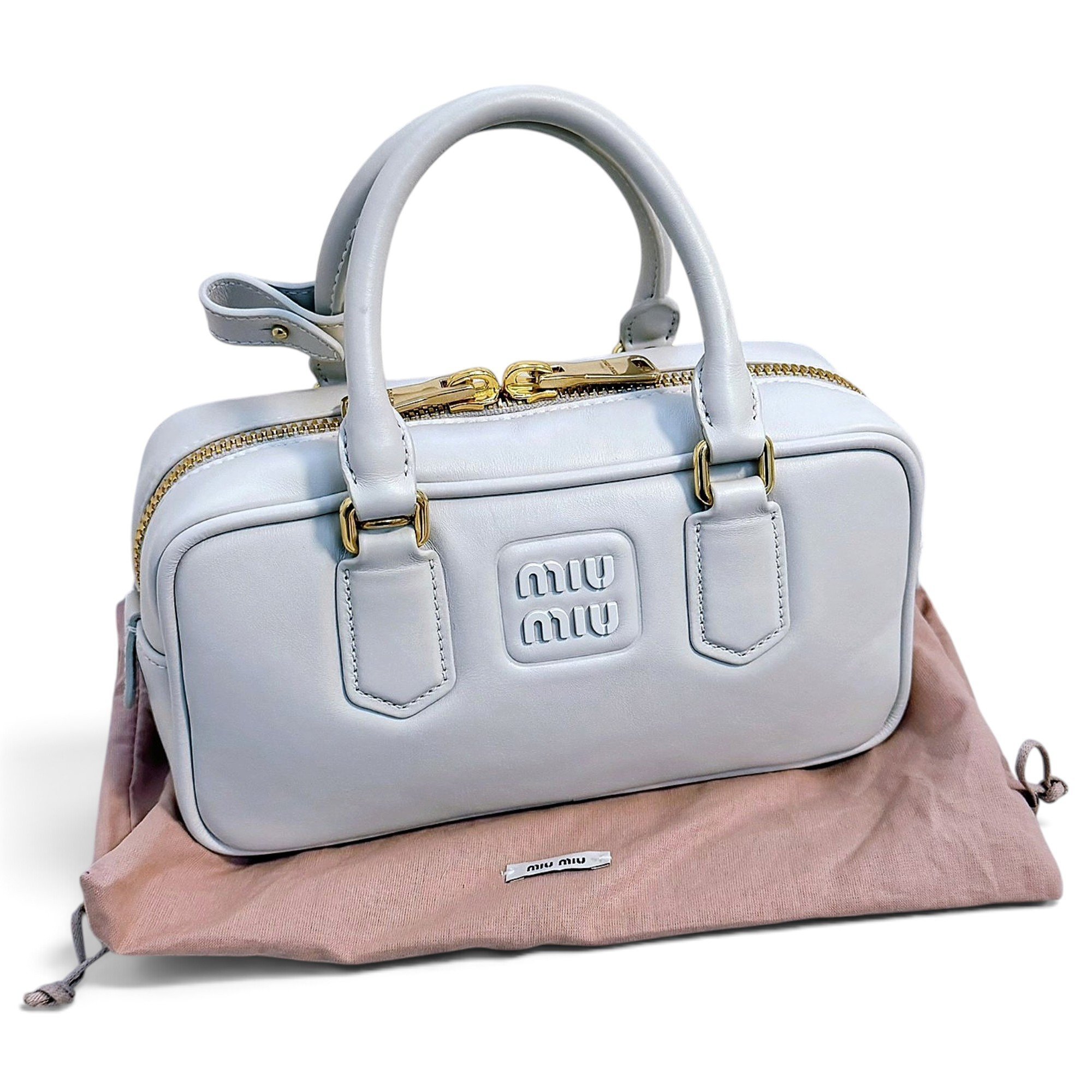 Arcadie leather handbag