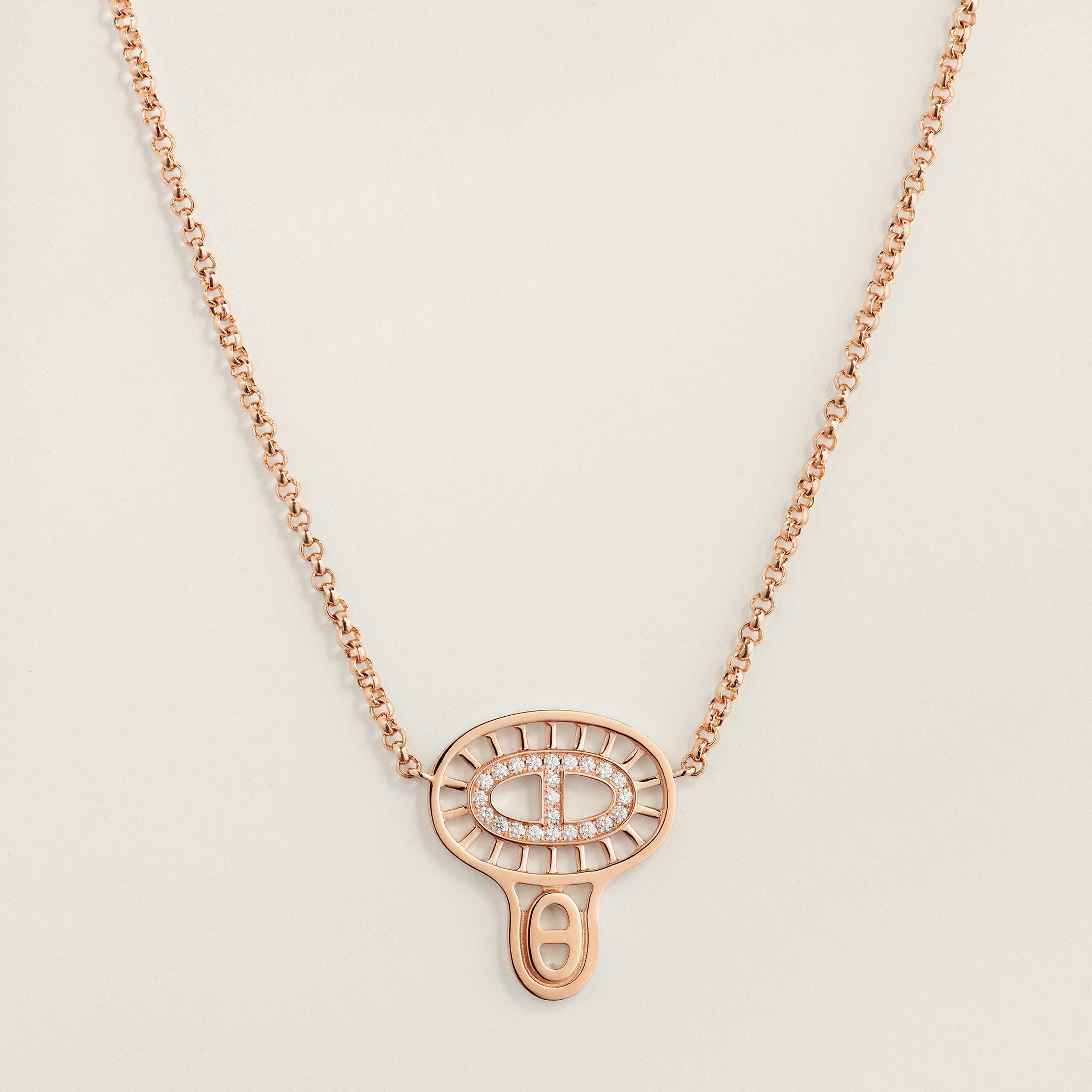 Chaine d'ancre Divine pendant, small model