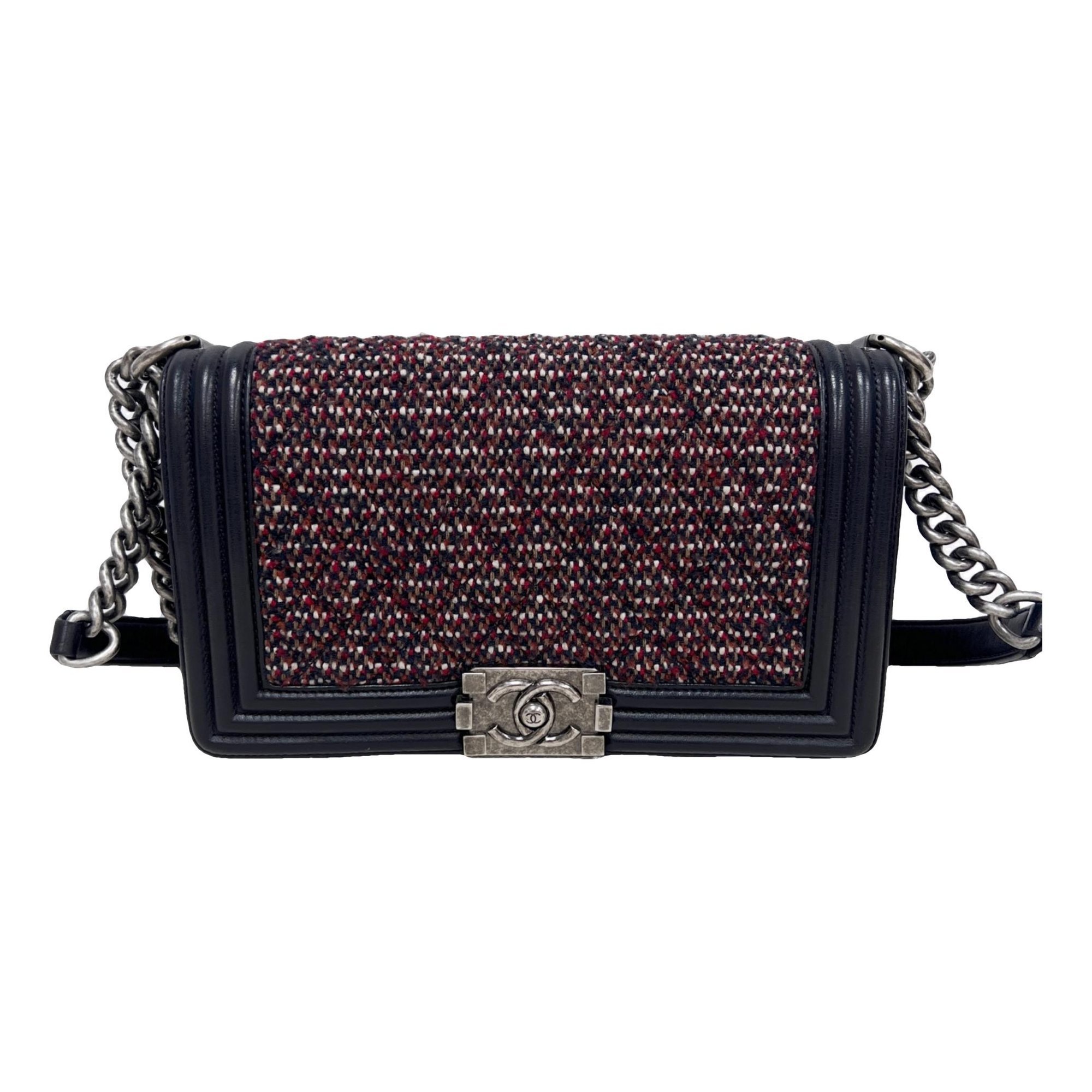 Boy leather crossbody bag