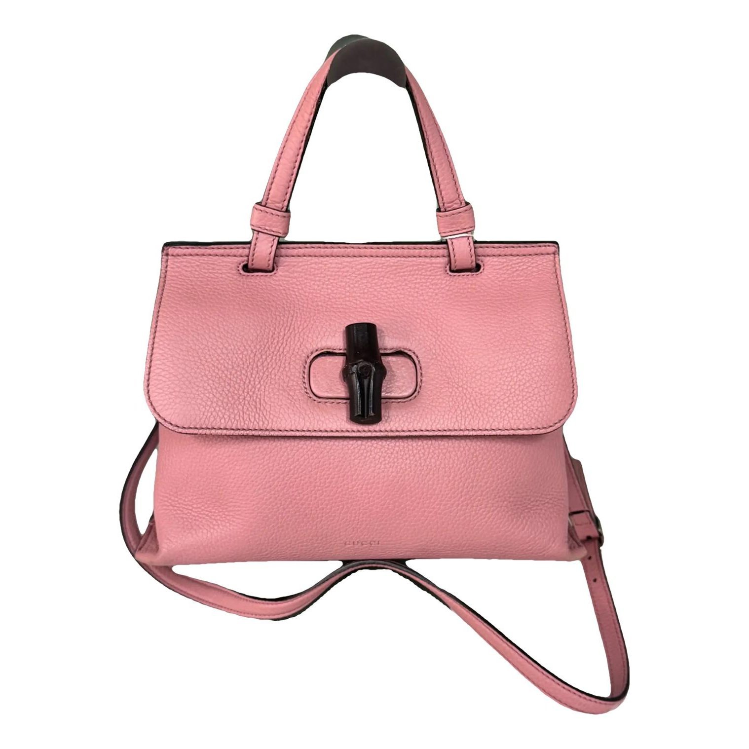Bamboo Daily Top Handle leather handbag